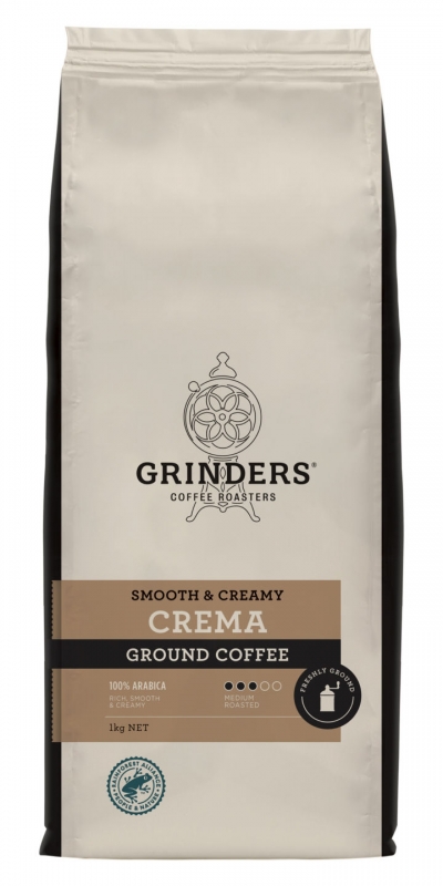 Grinders Ground Coffee Crema 1kg