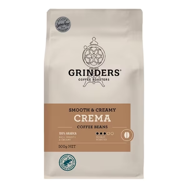 Grinders Coffee Beans Crema 500g