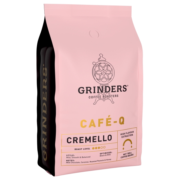 Grinders Coffee Beans Cafe-Q Cremello 500g