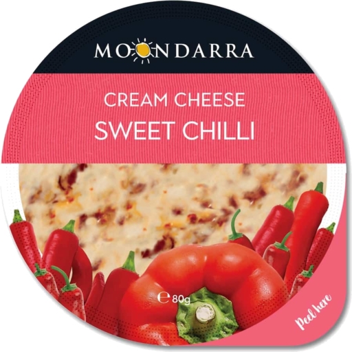 Moondarra Cream Cheese Sweet Chilli 80g