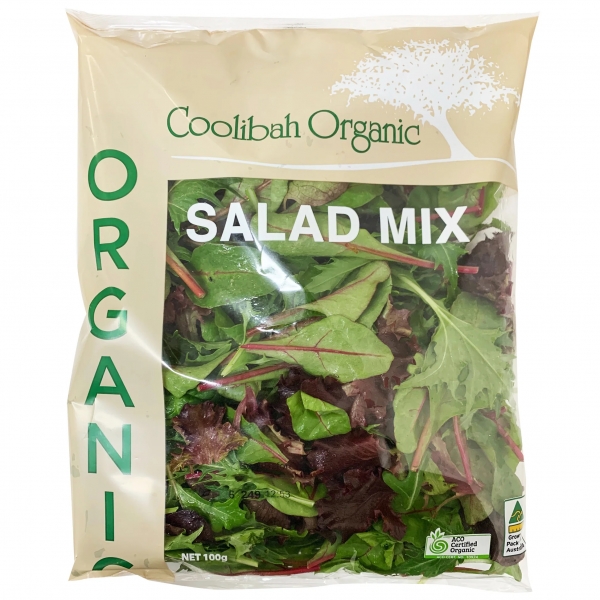 Coolibah Organic Salad Mix 100g