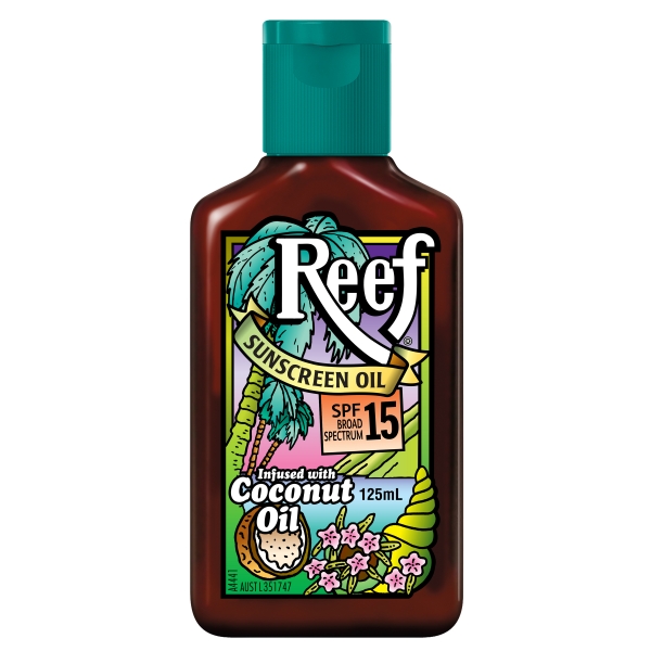 Reef Coconut Sunscreen Oil SPF 15 125ml