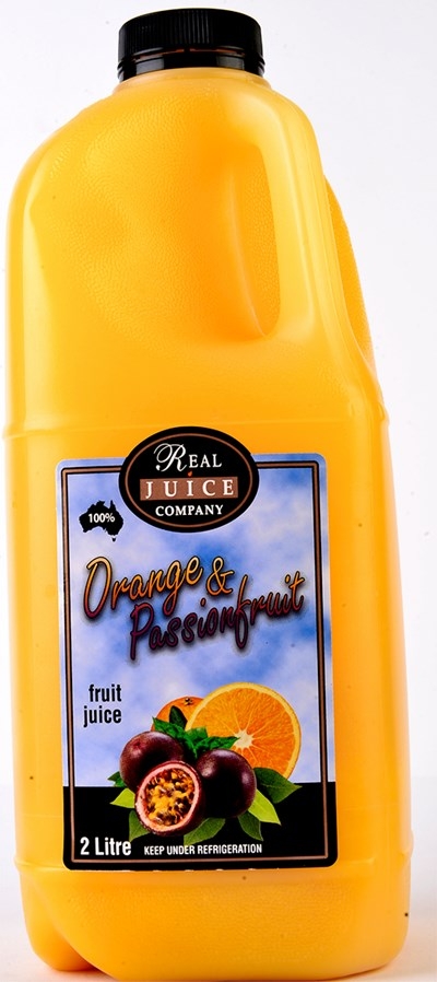 Real Juice Company Orange & Passionfruit Juice 2lt