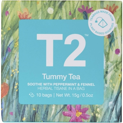 T2 Tea Bags Tummy Tea 10 Pack 15g