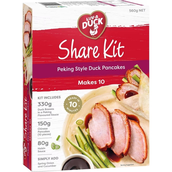 Luv A Duck Peking Duck Breast Pancake Kit 560g