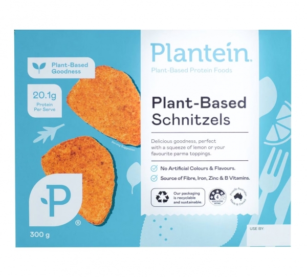 Plantein Plant Based Schnitzels 300g