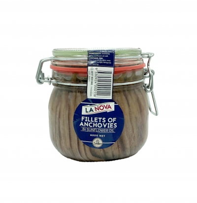 La Nova Anchovy Fillets 600g