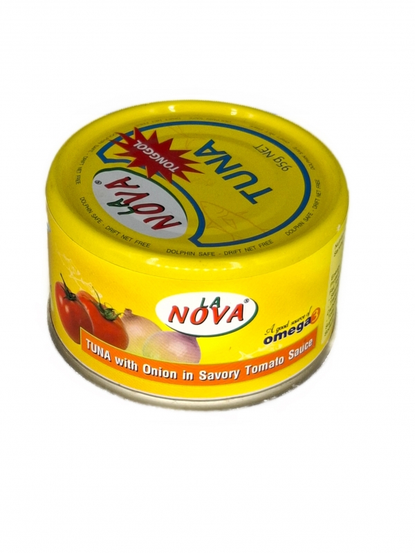 La Nova Tuna With Onion Savoury Tomato 95g