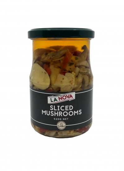 La Nova Sliced Mushrooms 580g