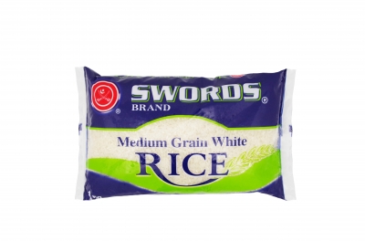 Swords Medium Grain Rice 1kg