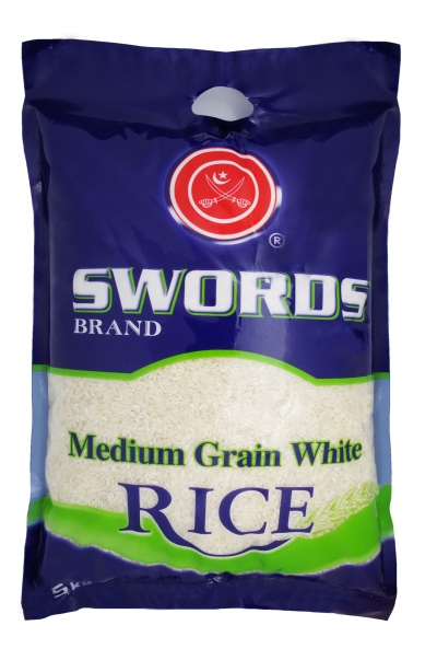 Swords Medium Grain Rice 5kg