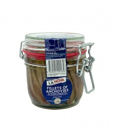 La Nova Fillets of Anchovies 235g