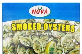 La Nova Smoked Oysters In Sunflower Oil 85g