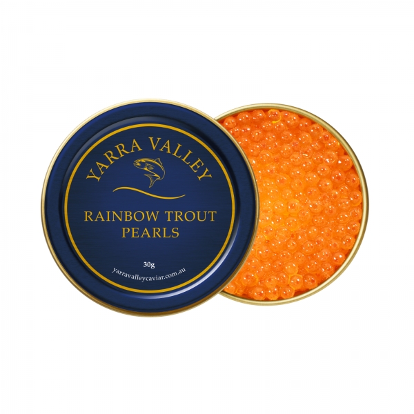 Yarra Valley Rainbow Trout Caviar Pearls 30g