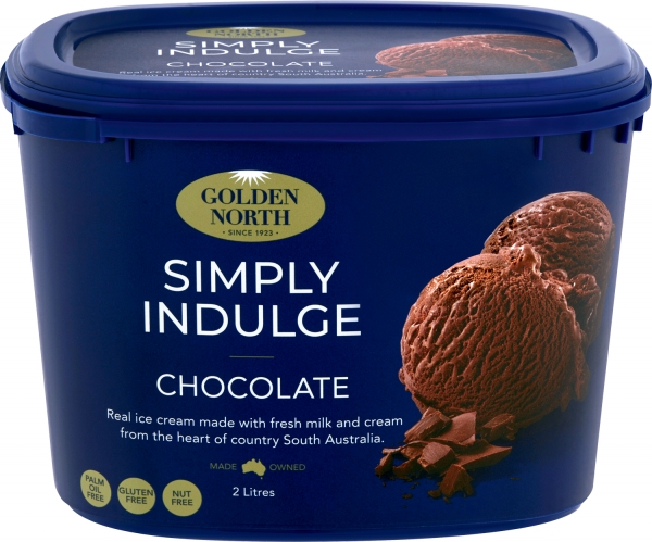 Golden North Ice Cream Chocolate 2lt