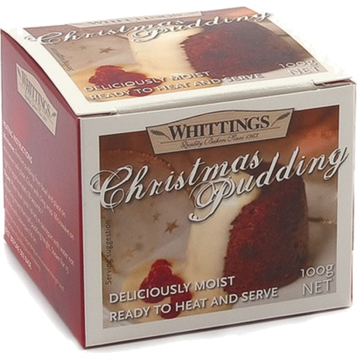 Whittings Christmas Pudding 100g