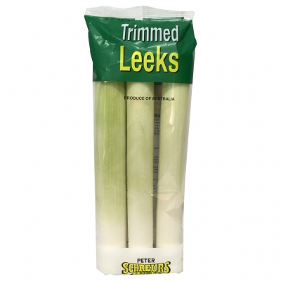 Leeks Trimmed 3 Pack