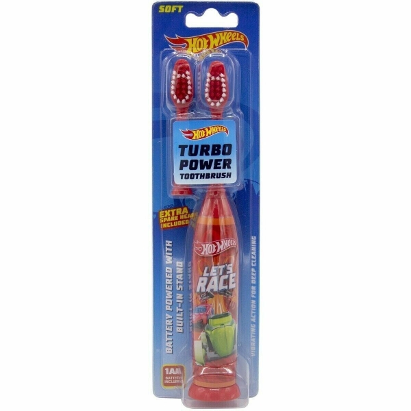 Hot Wheels Turbo Power Battery Toothbrush 