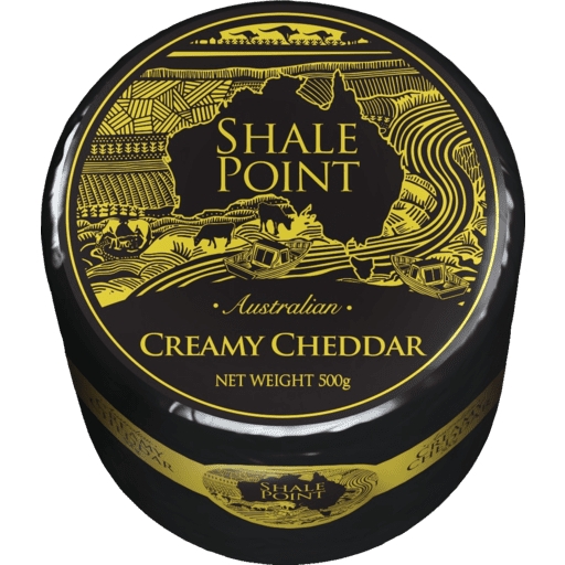 Shale Point Creamy Cheddar Wheel 500g