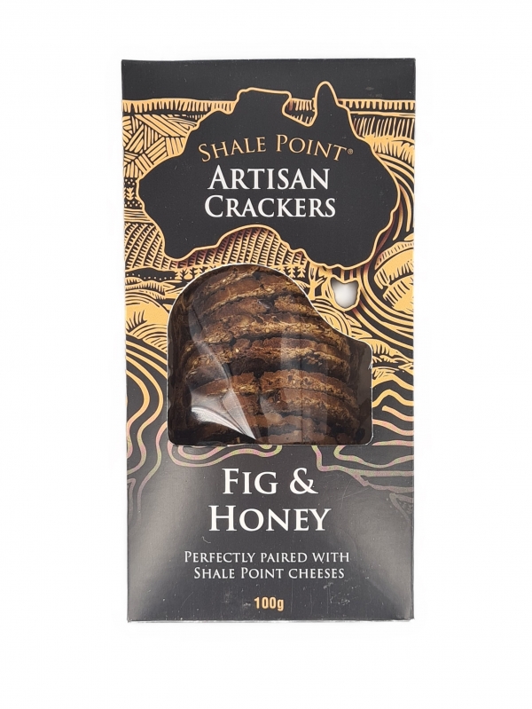 Shale Point Artisan Crackers Fig & Honey 100g