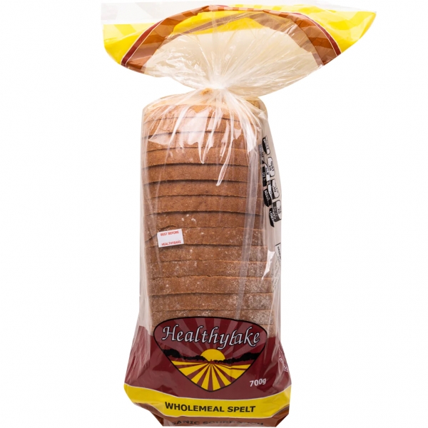 Healthybake Bread Organic Wholemeal Spelt 700g