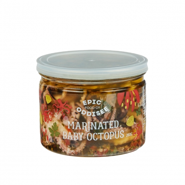 Epic Oddisee Marinated Baby Octopus 260g