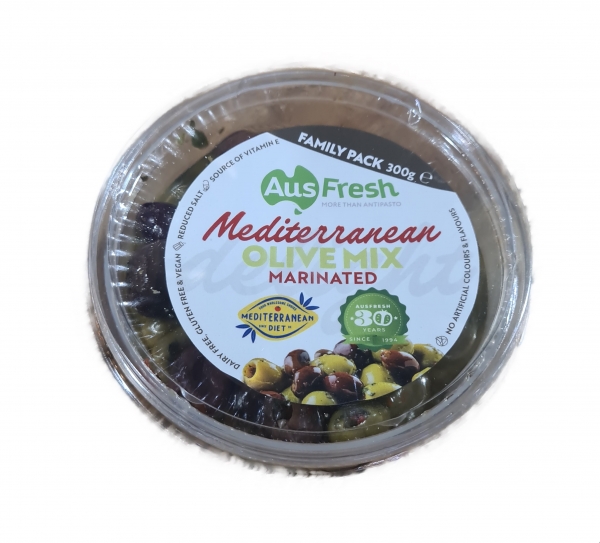 Ausfresh Olive Mix Mediterranean 300g