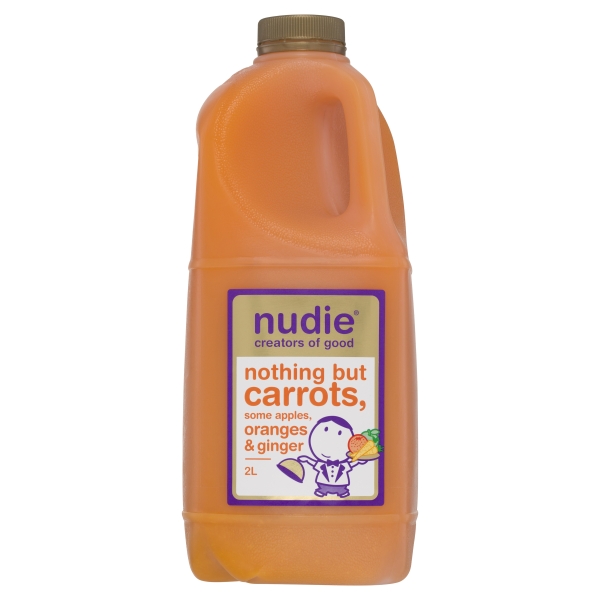 Nudie Nothing But Carrots Apples Oranges & Ginger 2lt