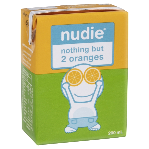 nudie Nothing But Orange Juice 200ml