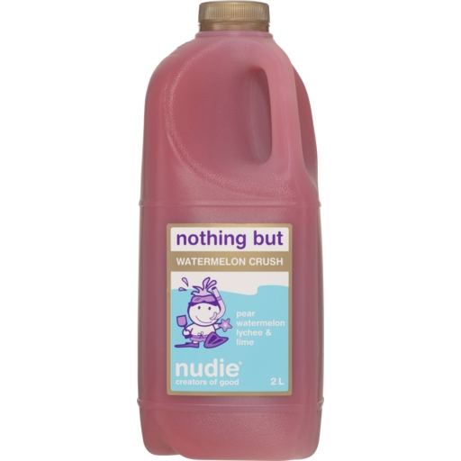 Nudie Nothing But Pear, Watermelon, Lychee & Lime 2Lt