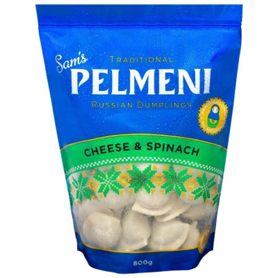 Sam's Pelmeni Cheese & Spinach 800g