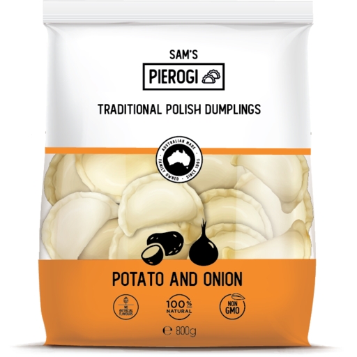 Sam's Pierogi Potato & Onion 800g