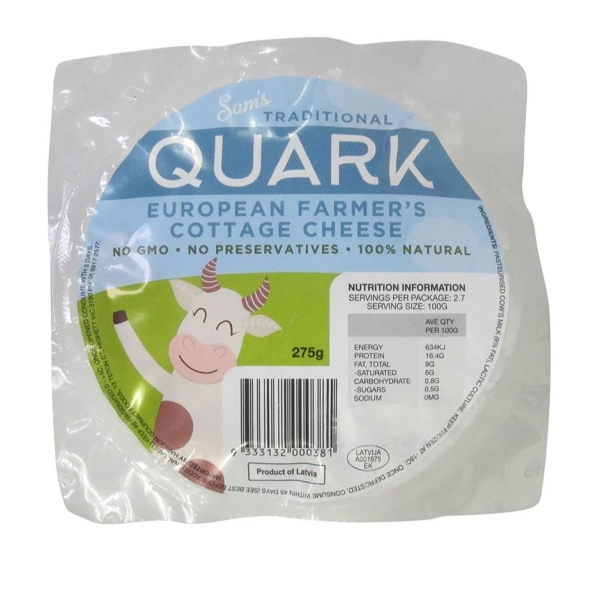 Sam's Quark Cottage Cheese Regular 275g