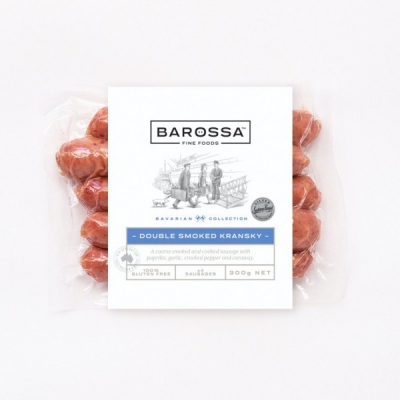 Barossa Fine Foods Double Smoked Kransky 300g