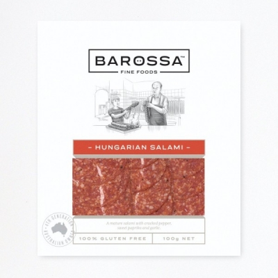 Barossa Fine Foods Hungarian Salami 100g