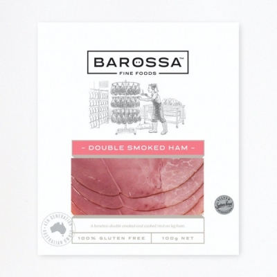 Barossa Fine Foods Double Smoked Ham 100g