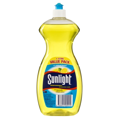 Sunlight Dishwashing Detergent Lemon 1lt