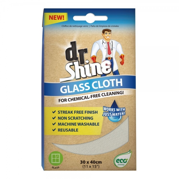 Dr Shine Glass Cleaning Cloth 30 x 40cm Each