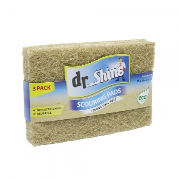 Dr Shine Scouring Pads 3 Pack