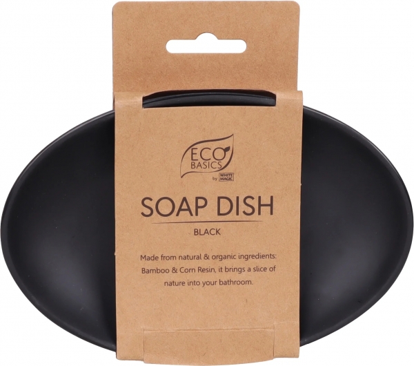 Eco Basics Soap Dish Black