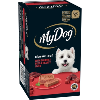 My Dog Beef & Liver 6 x 100g