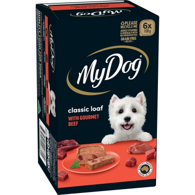 My Dog Gourmet Beef Loaf 6 x 100g