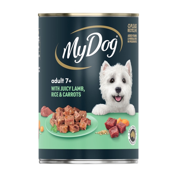 My Dog Adult 7+ Lamb With Rice & Carrots 400g