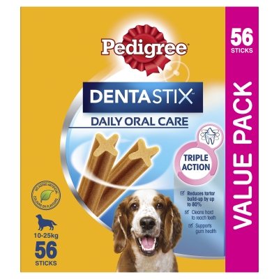 Pedigree Dentastix Medium Dog 56 Pack