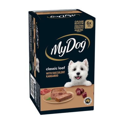 My Dog Tasty Classic Loaf Kangaroo 6 x 100g