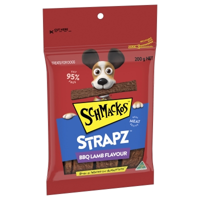 Schmackos Strapz BBQ Lamb 200g