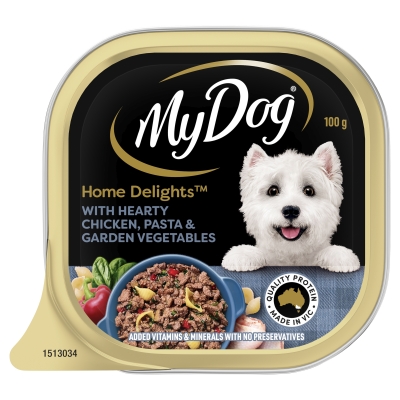 My Dog Home Delights Chicken, Pasta & Veg 100g