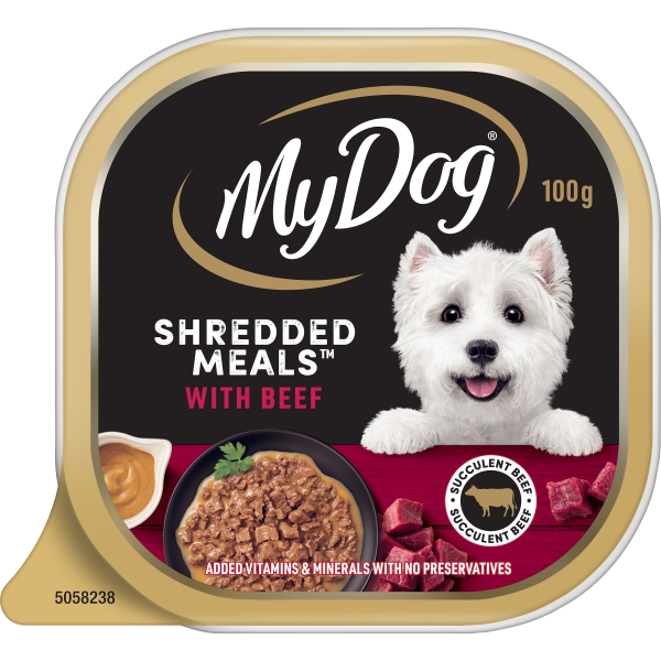 My Dog Shredded Meals Beef 100g