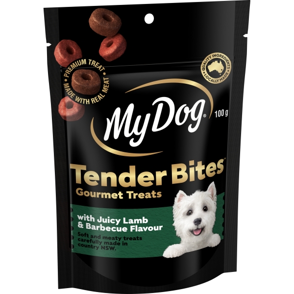 My Dog Tender Bites Treats Lamb & BBQ 100g