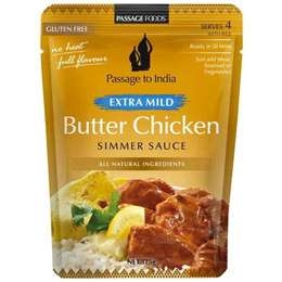 Passage To India Simmer Sauce Mild Butter Chicken 375g